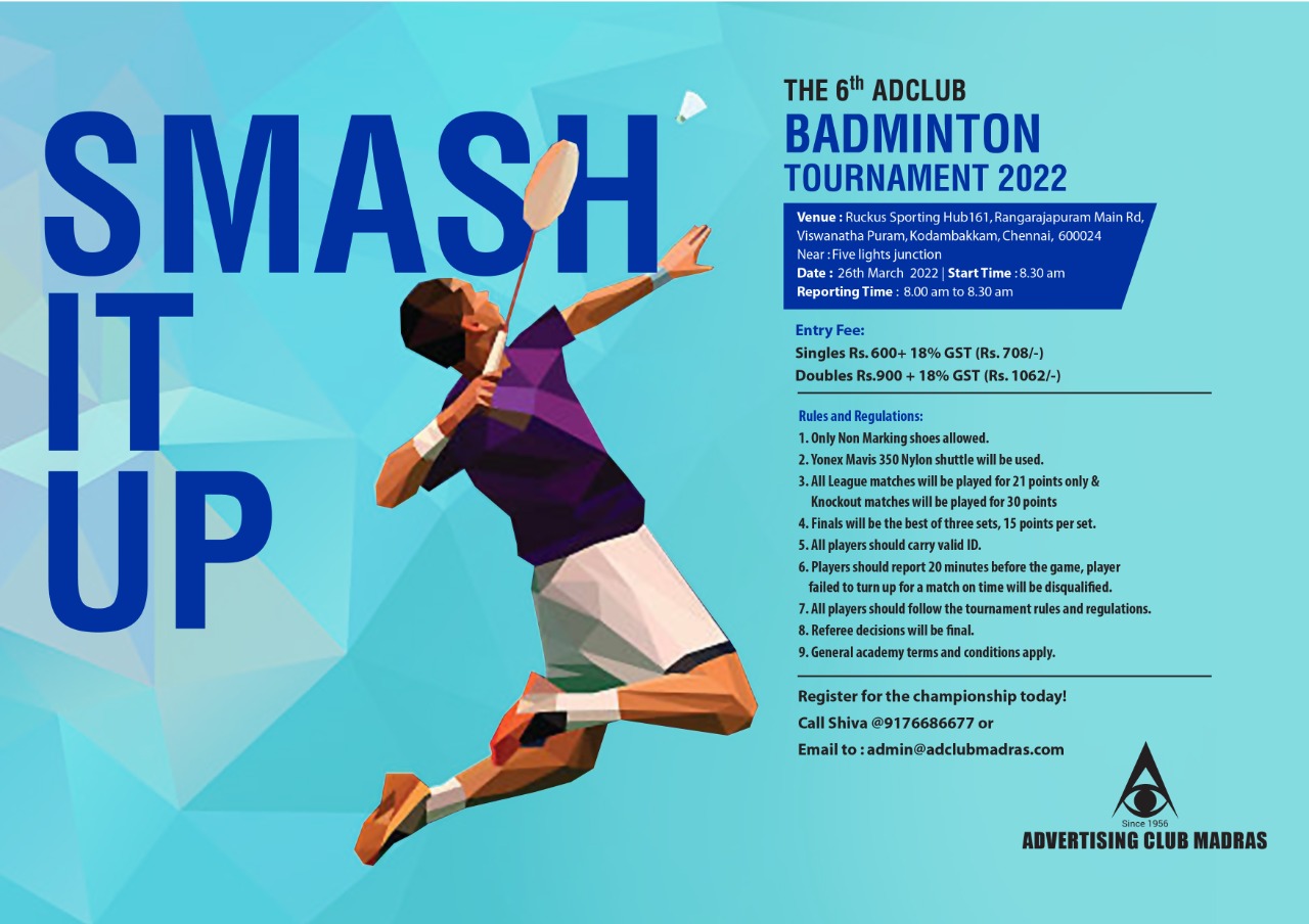 The 6th Adclub Badminton Tournament 2022